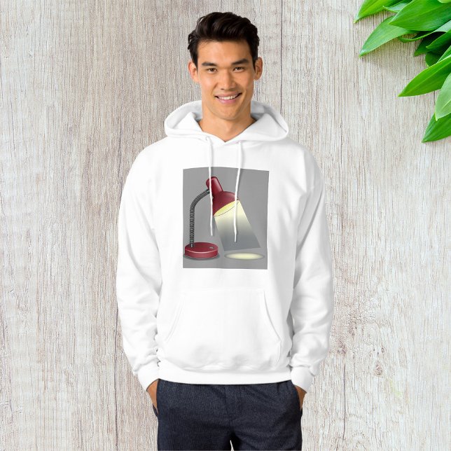 Red Desk Lamp Modern Lighting Hoodie (Creator Uploaded)