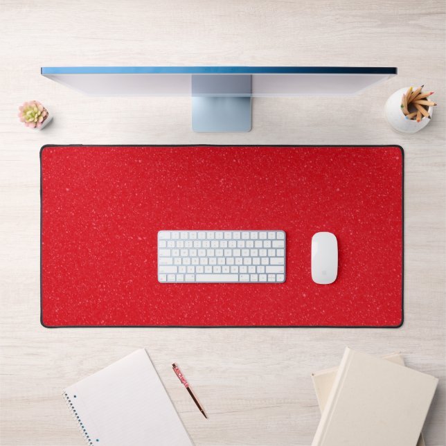 Red Desk Mat - Large Gaming & Office Pad (Office 1)
