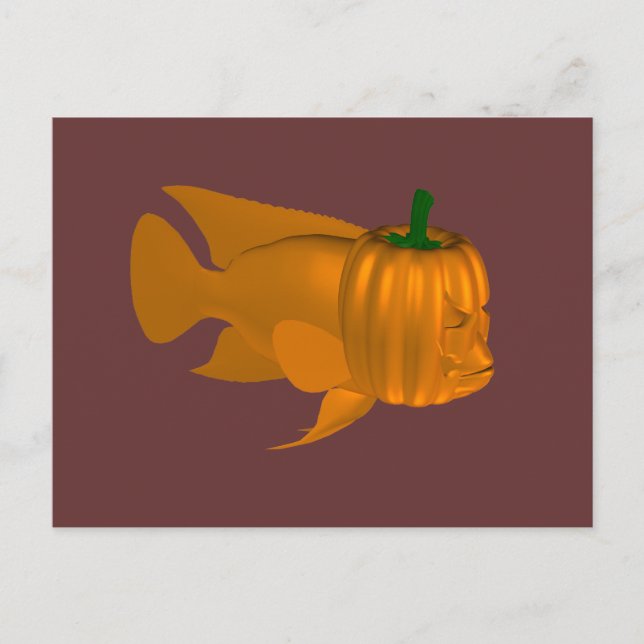 Red Devil Cichlid Postcard (Front)