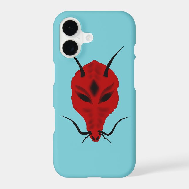 RED DEVIL/DEMON CELL PHONE CASE COVER (Back)