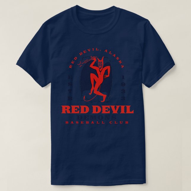 Red Devil Demons T-Shirt (Design Front)