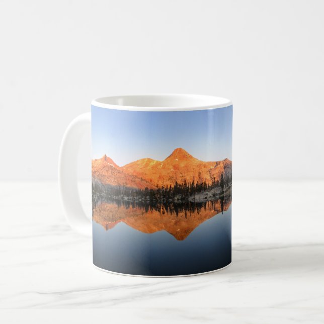 Red Devil lake Sunrise - Yosemite Coffee Mug (Front Left)
