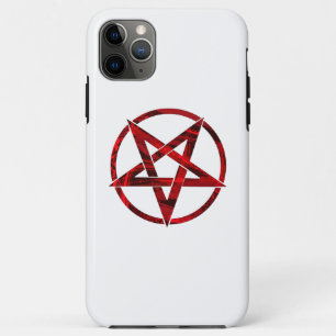 Red Devil Pentagram Case-Mate iPhone Case