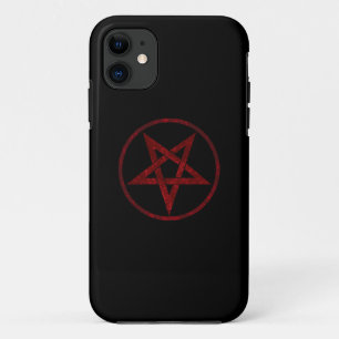 Red Devil Pentagram Case-Mate iPhone Case