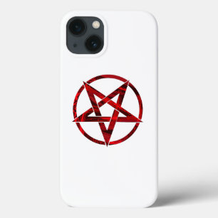 Red Devil Pentagram iPhone 13 Case