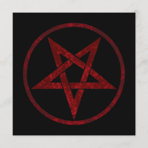 Red Devil Pentagram Menu