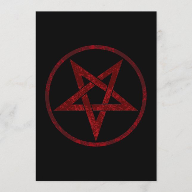 Red Devil Pentagram Programme (Front)