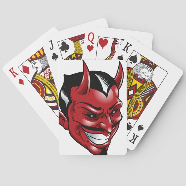 Red Devil Playing Cards (Back)