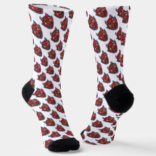 Red Devil Vintage Halloweenies Socks