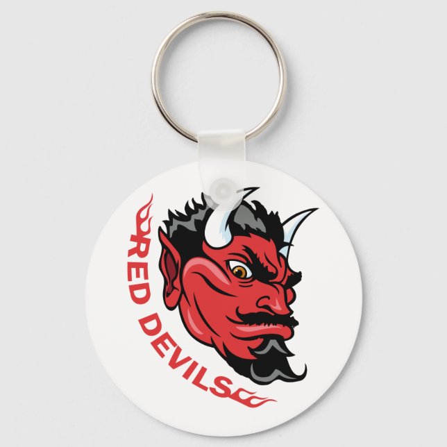 Red Devils Key Ring (Front)