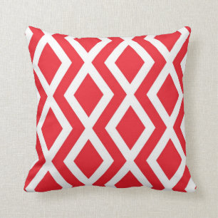 Red Diamond Cushion