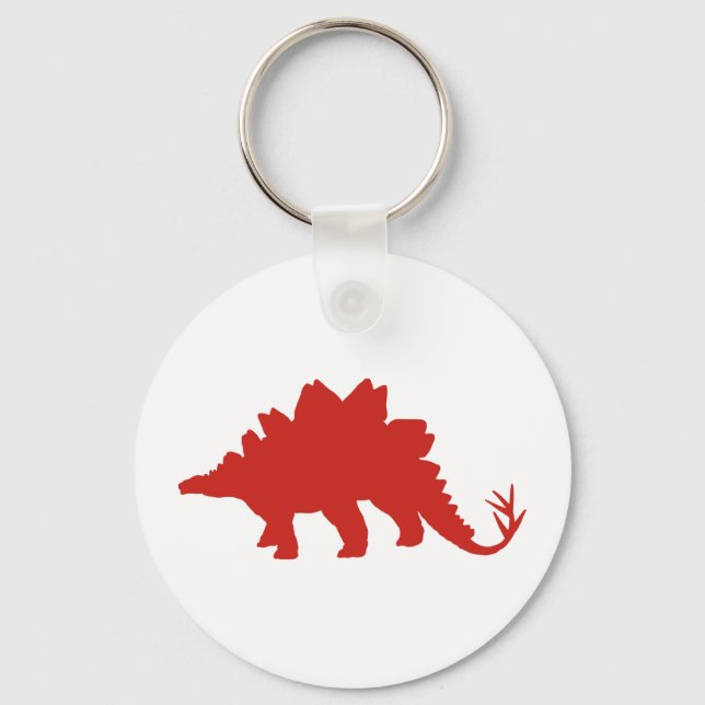 Red Dinosaur Key Ring (Front)