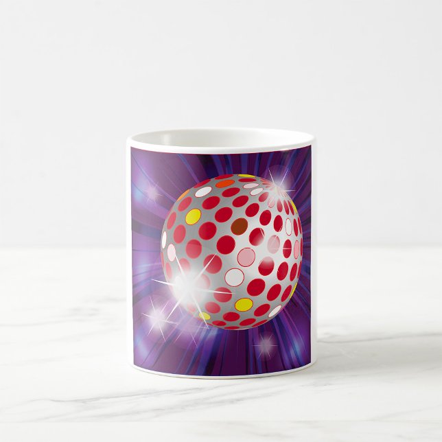 Red Disco Ball Coffee Mug (Creator Uploaded)