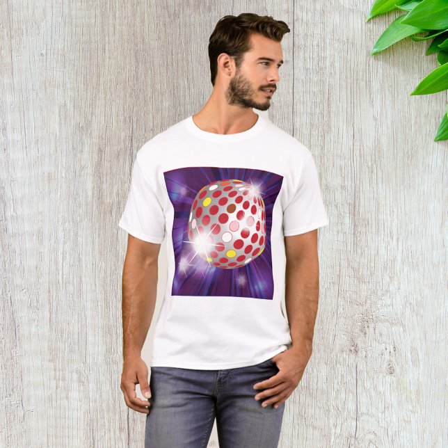 Red Disco Ball T-Shirt (Creator Uploaded)