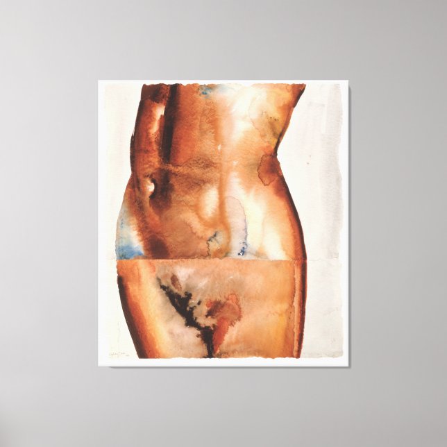 Red Diver 2000 Canvas Print (Front)