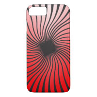 Red Dizzy Spiral