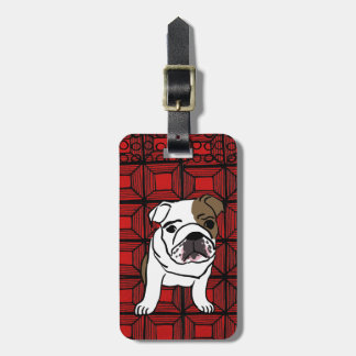 Red Dog Luggage Tag