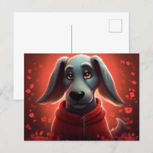 Red Dog Postcard