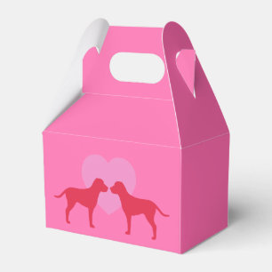 Red Dogs and Heart Favour Box