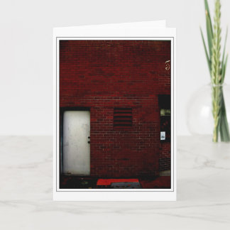 Red Door Card