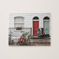 Red Door, Green Door, Islington, London UK