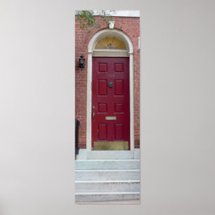 Red Door Photo Poster