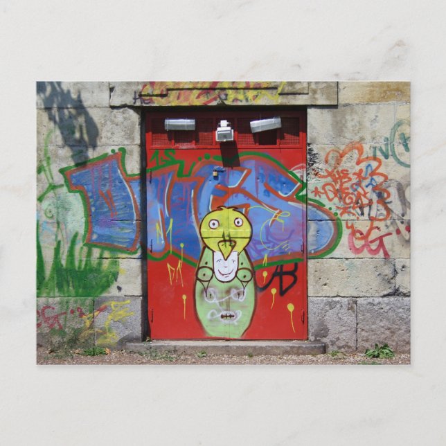 Red Door Postcard (Front)