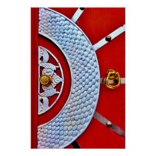 Red Door Poster