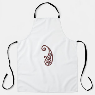 Red dot apron