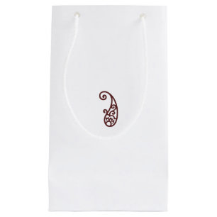 Red dot small gift bag