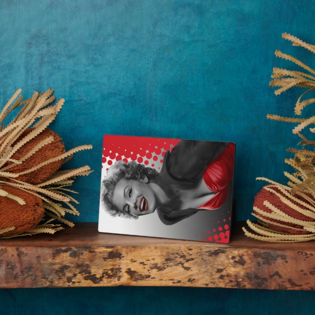 Red Dots Marilyn Plaque (Side)