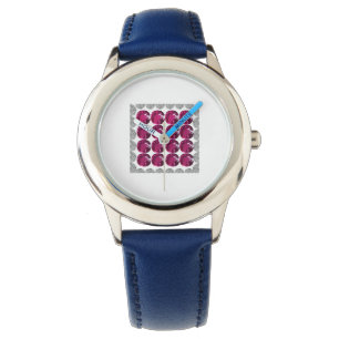 Red Dotted Pattern Watch
