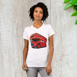 Red Double Decker Bus Classic London Transport T-Shirt