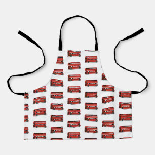 Red Double Decker City Bus   Apron