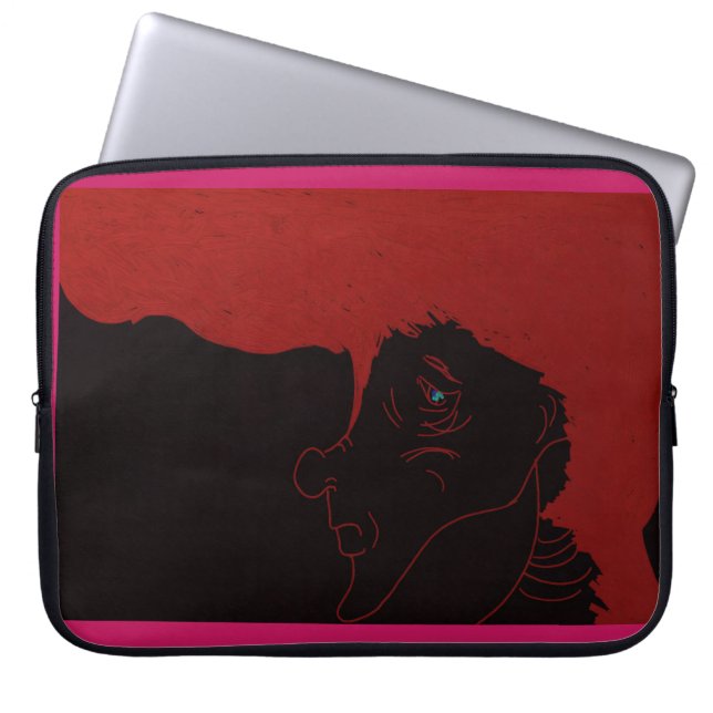 Red Dove Princess Laptop Sleeve (Front)