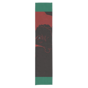Red Dove Princess  Short Table Runner