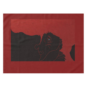 Red Dove Princess  Tablecloth