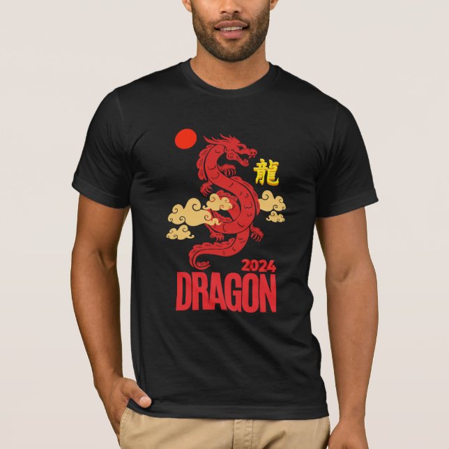 Red dragon 2024 T-Shirt (Front)