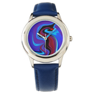 Red Dragon Abstract Watches
