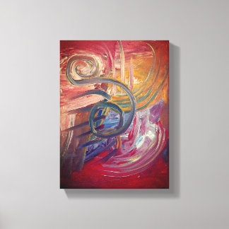 Red Dragon Canvas Print