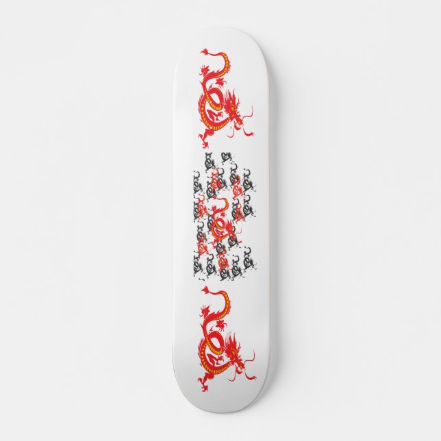 Red Dragon/Chinese New Year Skateboard (Front)