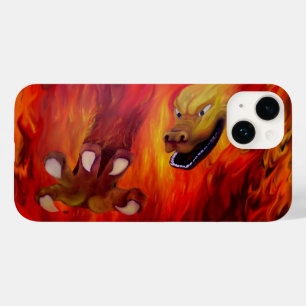 Red Dragon Claw Case-Mate iPhone 14 Case