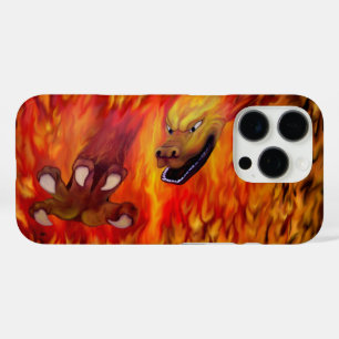 Red Dragon Claw iPhone 16 Pro Case