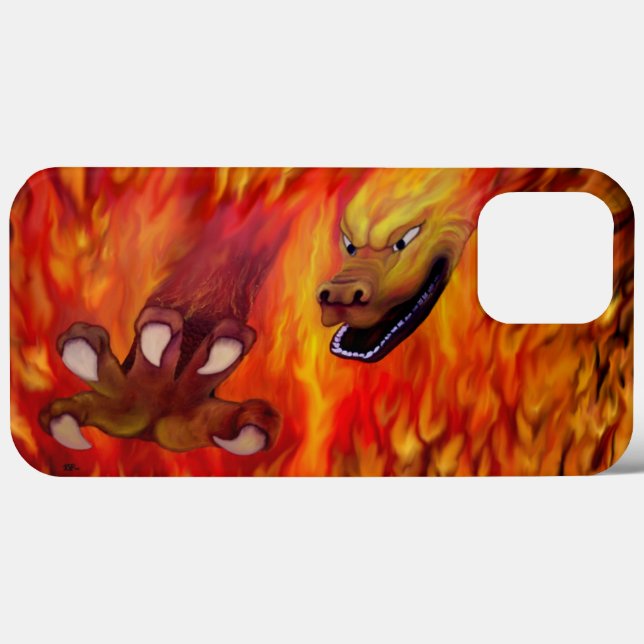 Red Dragon Claw Case-Mate iPhone Case (Back (Horizontal))