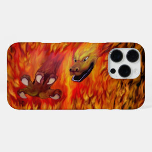 Red Dragon Claw iPhone 16 Pro Max Case