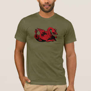 Red Dragon Creature Customisable T-Shirt