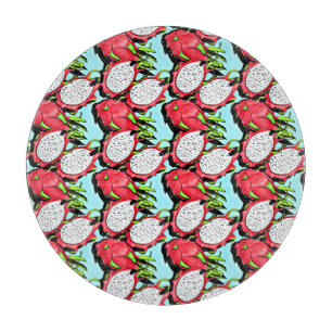 red dragon fruit cutting board