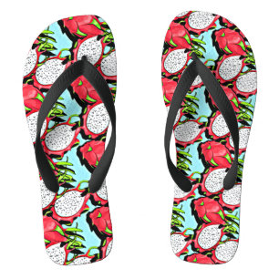 red dragon fruit jandals