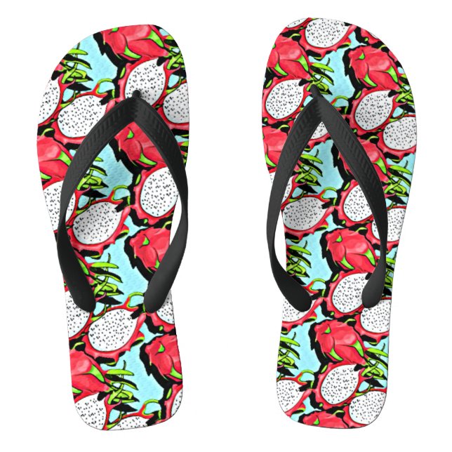 red dragon fruit jandals (Footbed)