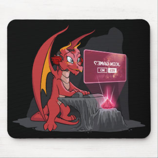Red Dragon Gamer Mouse Pad